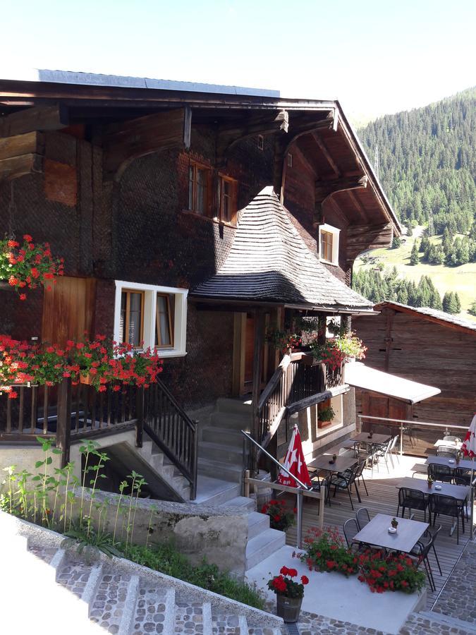 Hotel-Restaurant Drei Tannen Bellwald Exterior foto
